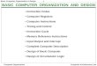 Basic Computer Organization and Architecture