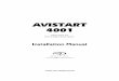Avistart 4001 Remote Starter Installation Manual