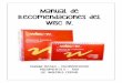 Manual recomendaciones WISC IV - Escalas Weshler en español