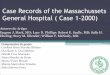 Case Records of the Massachussets Ge