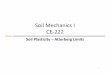 SM 06 Soil Plasticity