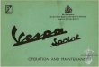 Vespa Sprint 150 / VLB1T manual book