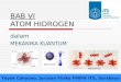 BAB 6 Kuantum Atom Hidrogen (Revisi)