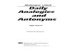 Analogies and Antonyms