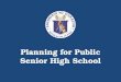 Public SHS Planning