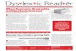 The Dyslexic Reader 2014 Issue 67