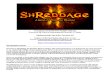 Shreddage 2X Manual
