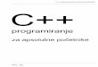C++ za pocetnike, C++ for beginer