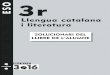 Llengua Catalana i Literatura 3r ESO Solucionari Llibre Alumne