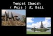 Motif-motif Rumah Ibadah Bali
