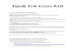 Tips&Trik Cross A10