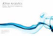 Aether Analytics Technical Conspectus Aug 1, 2014