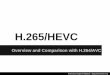 H265 HEVC Overview and Comparison With H264 AVC