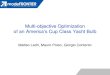 Multi -Objective Optimization of an America's Cup Class Yacht Bulb