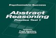 Psychometric Success Abstract Reasoning - Practice Test 1