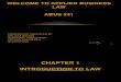 Chapter 1-Applied Business Law
