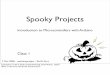 Arduino Spooky Projects Class1