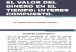 SESION N° 06 - EL VALOR DEL DINERO EN EL TIEMPO - INTERES COMPUESTO