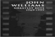 Song Book - John Williams Greatest Hits 1969 - 1999