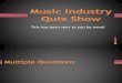 Music Industry Quiz