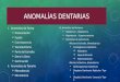 ANOMALÍAS DENTARIAS y QUISTES Patologia Estomatologica (1)