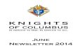 Arkansas Knights of Columbus June Newsletter 2014