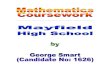 Maths Coursework - Mayfield School