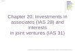 Associates and Joint Ventures