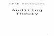 CPAR Auditing Theory
