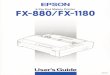 Manual Epson FX-880