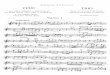 Borodin String Trio in G Minor on Russian Folk Song. Partes