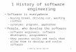 01 History of Software Engineering