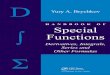 Brychkov-Handbook of Special Functions-Derivatives, Integrals, Series, And Other Formulas