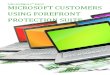 Microsoft Customers using Forefront Protection Suite - Sales Intelligence™ Report