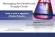 Managing the Health Care Supply Chain