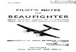 Beaufighter Pilot Manual