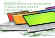Microsoft Customers using Bing Maps Professional (Services SL) - Sales Intelligence™ Report