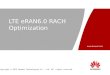 Lte Eran6.0 Rach Optimization Issue1.00