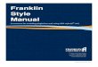 Franklin Style Manual