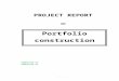 Project Report on Portfolio Construction