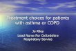 Treatment for Asthma or COPD