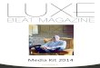 Luxe Beat Magazine Media Kit