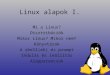 Linux Alapok I