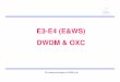 Ch2-e3-e4 Ews-dwdm & Oxc Concepts