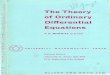 J. C. Burkill-Theory of Ordinary Differential Equations