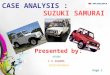 Suzuki Samurai Case Analysis GROUP 03