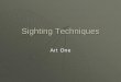Sighting Techniques1