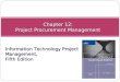 Chapter 12 Project Procurement Management