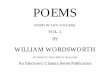 Poems in Two Volumes, Vol. 1 - William Wordsworth
