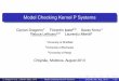 Model Checking Kernel P Systems
